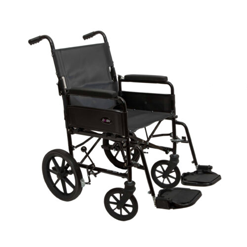 A general purpose folding back attendant propelled wheelchair