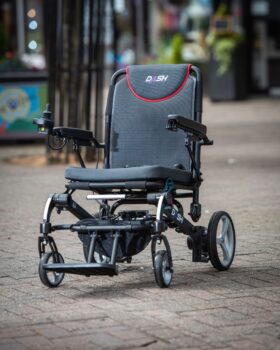 A dash compact power wheelchair