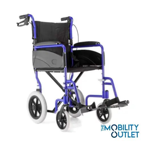 Express Lightweight Wheelchair Purple Front Side
