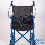 Magnesium Lite 10 kg Wheelchair Front Blue