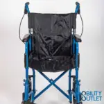 Magnesium Lite 10 kg Wheelchair Front Blue