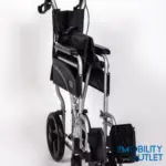 Magnesium Lite Wheelchair Side View Folded