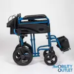Magnesium Lite 10 kg Wheelchair from the side