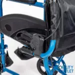 Magnesium Lite 10 kg Wheelchair from the side handles