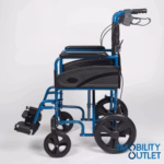Magnesium Lite 10 kg Wheelchair Side Blue