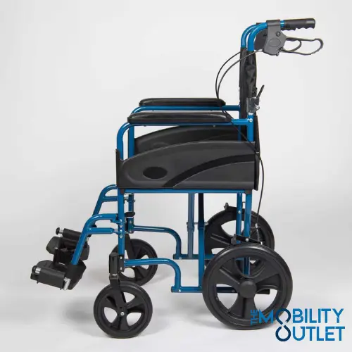 Magnesium Lite 10 kg Wheelchair Side Blue