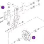 Webster Lite 2 127kg Castors