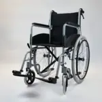 Lite Foldable Self Propelled Wheelchair Side