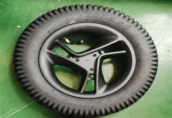 Mrobs2014 Robooter E40 10 Tire Wheel Assembly Left (air Rubber Tire)