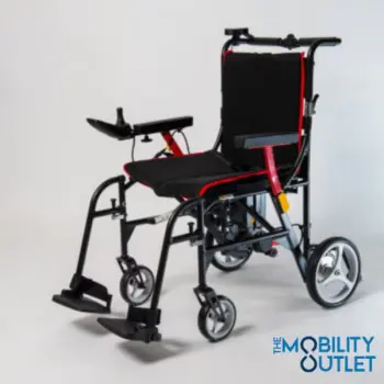 Dashi Duo Powerchair Lightweight Folding Electric Wheelchair With Dual Controls