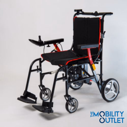 Dashi Duo Powerchair - Lightweight Folding Electric Wheelchair with Dual Controls