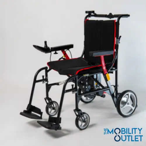 Dashi Duo Powerchair Lightweight Folding Electric Wheelchair With Dual Controls