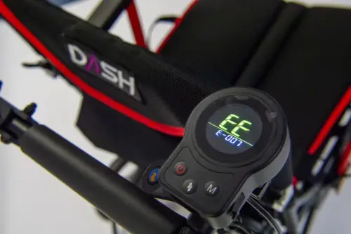 Dashi Duo Powerchair Lightweight Folding Electric Wheelchair With Dual Controls