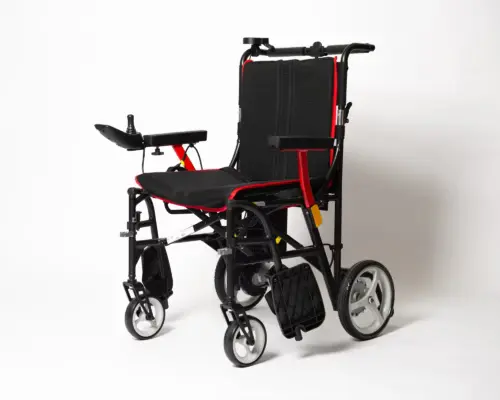 Dashi Duo Powerchair Lightweight Folding Electric Wheelchair With Dual Controls