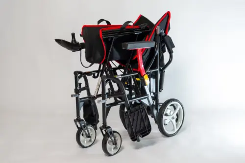 Dashi Duo Powerchair Lightweight Folding Electric Wheelchair With Dual Controls