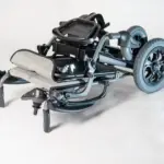 Dashi Lite Powerchair Lightweight 21kg Folding Electric Wheelchair