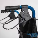 Magnesium Lite Wheelchair Re Boxed And Folded Blue Handle