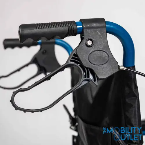 Magnesium Lite Wheelchair Re Boxed And Folded Blue Handle