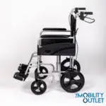 Magnesium Lite Wheelchair Re Boxed From The Side