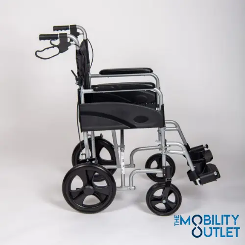 Magnesium Lite Wheelchair Re Boxed From The Other Side