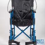 Lightweight Wheelchair Re Boxed Folded Blue Front