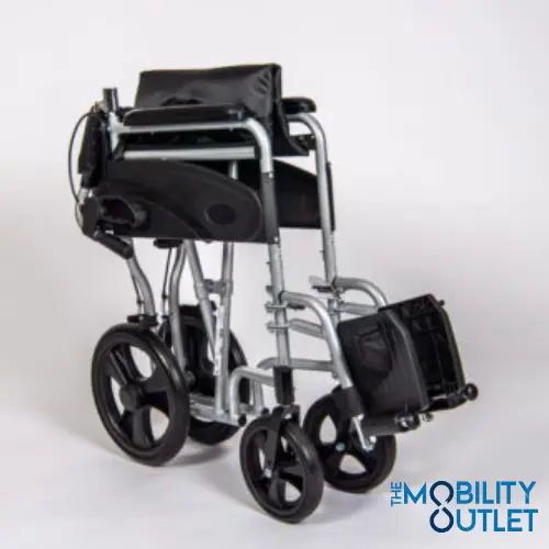 Magnesium Lite Wheelchair Re Boxed And Folded Black
