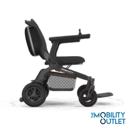 Robooter E40 Compact, Manual Folding Powerchair Side View