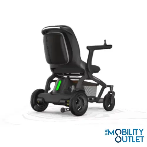 Robooter E40 Compact, Manual Folding Powerchair Side View