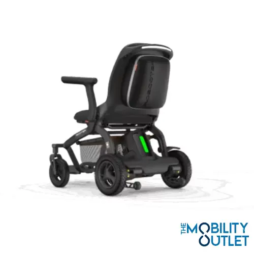 Robooter E40 Compact, Manual Folding Powerchair Side