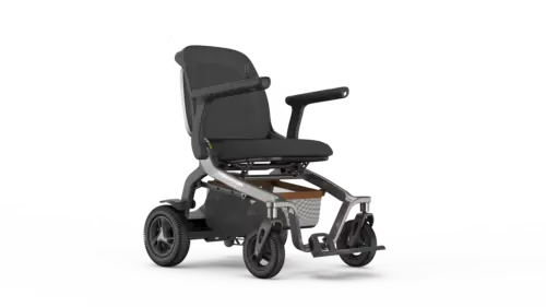 Robooter E40 Powerchair in Steel Grey with Right Hand controller